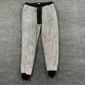 Disney Mickey Mouse Silver Sequin Head Joggers